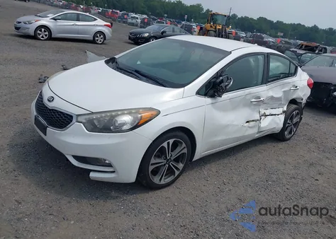 2015 Kia Forte Ex из США, поврежденный, VIN KNAFX4A84F5318875
